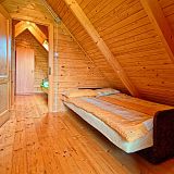 Drewniany domek Zefir 4, sypialnia