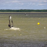 Jezioro Gardno, windsurfing